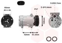 Van Wezel Airco compressor 4300K369 - thumbnail