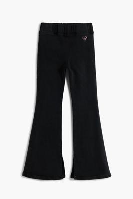 Uitlopende legging met denimlook - BLACK - 13/14