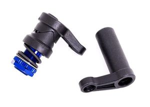 Traxxas - Servo saver/ servo saver spring/ servo horn, steering (assembled) (TRX-9545)