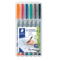 Viltstift staedtler ohp lumo m 315 non perm wp6