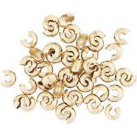 Creativ Company Metalen hoes, d 5 mm, verguld, 500 stuk/ 1 doos