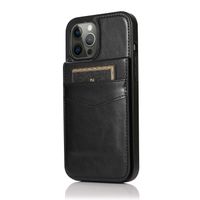 Samsung Galaxy A54 5G hoesje - Backcover - Pasjeshouder - Portemonnee - Kunstleer - Zwart - thumbnail