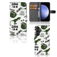 Telefoonhoesje | Met pasjeshouder | voor Samsung Galaxy S23 FE Dinosaurus