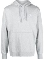 Nike hoodie en coton à détail de logo - Gris