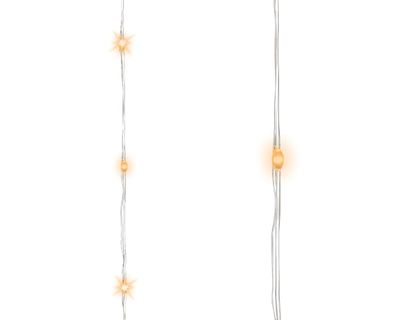 Micro LED lights buiten 900cm-180L zilver/klassiek warm - Lumineo