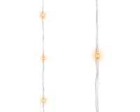 Micro LED lights buiten 900cm-180L zilver/klassiek warm - Lumineo