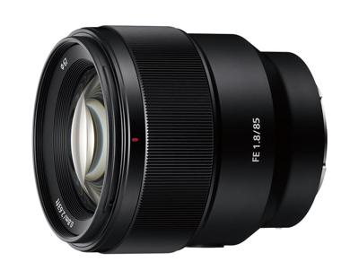 Sony SEL 85mm/F1.8 Full Frame Mid-telephoto prime lens