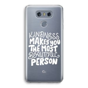 The prettiest: LG G6 Transparant Hoesje