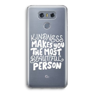 The prettiest: LG G6 Transparant Hoesje
