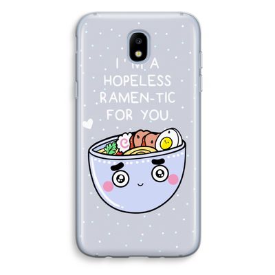 I'm A Hopeless Ramen-Tic For You: Samsung Galaxy J5 (2017) Transparant Hoesje