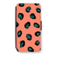 Pink Cheetah: iPhone 8 Flip Hoesje - thumbnail