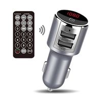 Forever TR-340 Bluetooth FM-zender & autolader - Zilver