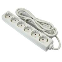 Enzo Entac TCD RA 6-voudig 1.5meter snoer wit 6872620