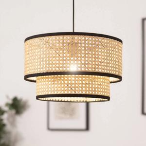 Hanglamp rotan e27 fitting Gevlochten 40 cm
