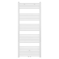 Belrad Handdoek Radiator Midden Aansluiting Wit Mat Geborsteld 1600x600-828 Watt