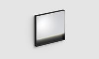 Clou Look at Me spiegel met LED-verlichting 90x80cm zwart mat