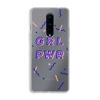 GRL PWR: OnePlus 8 Transparant Hoesje
