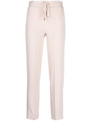 Blumarine pantalon slim à lien de resserrage - Tons neutres