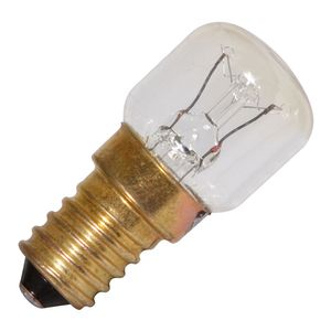 Scanpart ovenlamp E14 15W 300 graden buis 110Lm 2-pack Oven accessoire Grijs