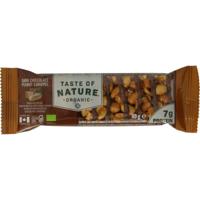 Taste Of Nature Dark chocolate peanut caramel bio Taste Of Nature Dark chocolate peanut caramel bio