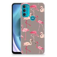 Motorola Moto G71 5G | TPU Hoesje | Flamingo