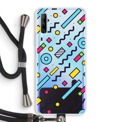 8-bit N°8: Huawei P Smart Pro Transparant Hoesje met koord