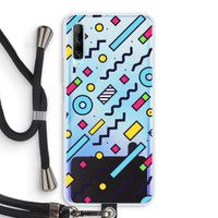 8-bit N°8: Huawei P Smart Pro Transparant Hoesje met koord