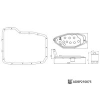 Filterset transmissieolie ADBP210075