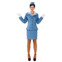 Stewardess kostuum vrouw - thumbnail