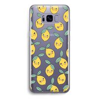 Citroenen: Samsung Galaxy S8 Transparant Hoesje