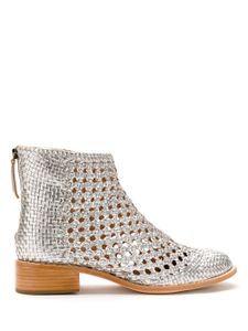 Sarah Chofakian bottines Teca - Argent