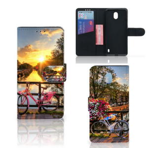 Nokia 1 Plus Flip Cover Amsterdamse Grachten