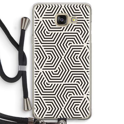 Magic pattern: Samsung Galaxy A5 (2016) Transparant Hoesje met koord