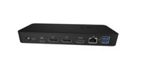 ICY BOX IB-DK2405-C USB 3.2 Gen 1 (3.1 Gen 1) Type-C 10000 Mbit/s Zwart
