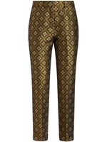 ETRO pantalon court à broderies - Noir