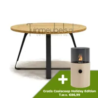 Tuintafel Basso Teak 130 cm Rond