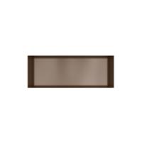 Hotbath &MORE Inbouwbox of inbouwnis - 30x80x10 - frameless - Tuscan bronze BOX080FTB