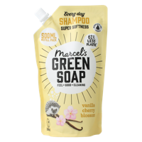 Shampoo vanille & kersenbloesem navulling 500 Milliliter