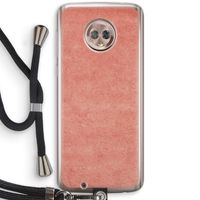 Marrakech Walls: Motorola Moto G6 Transparant Hoesje met koord