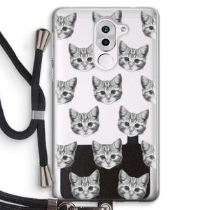 Kitten: Honor 6X Transparant Hoesje met koord