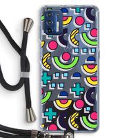 8-bit N°6: Motorola Moto G9 Plus Transparant Hoesje met koord