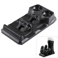 4 in 1 lader USB Dock laadstation staan met LED-Indicator voor Playstation PS4 Controller & PS Move Controller