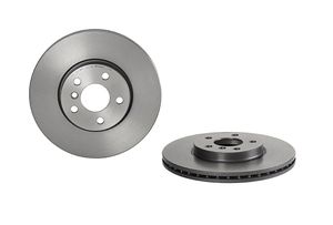 Remschijf COATED DISC LINE BREMBO, Remschijftype: Binnen geventileerd, u.a. für BMW, Mini