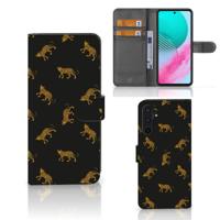 Telefoonhoesje | Met pasjeshouder | voor Samsung Galaxy M54 Leopards
