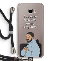 Hotline bling: Samsung Galaxy J4 Plus Transparant Hoesje met koord