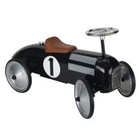 Goki retro loopauto zwart Goki retro loopauto zwart