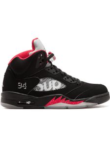 Jordan x Supreme baskets montantes Air Jordan 5 Retro - Noir