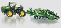Siku Jd tractor met amazone centaur (1:87)