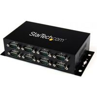 StarTech.com 8-poort USB naar DB9 RS232 Seriële Adapter Hub Industriële DIN-rail en Wandmontage - thumbnail