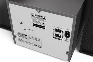 Sharp XL-B517D Home audio-microsysteem 45 W Zwart